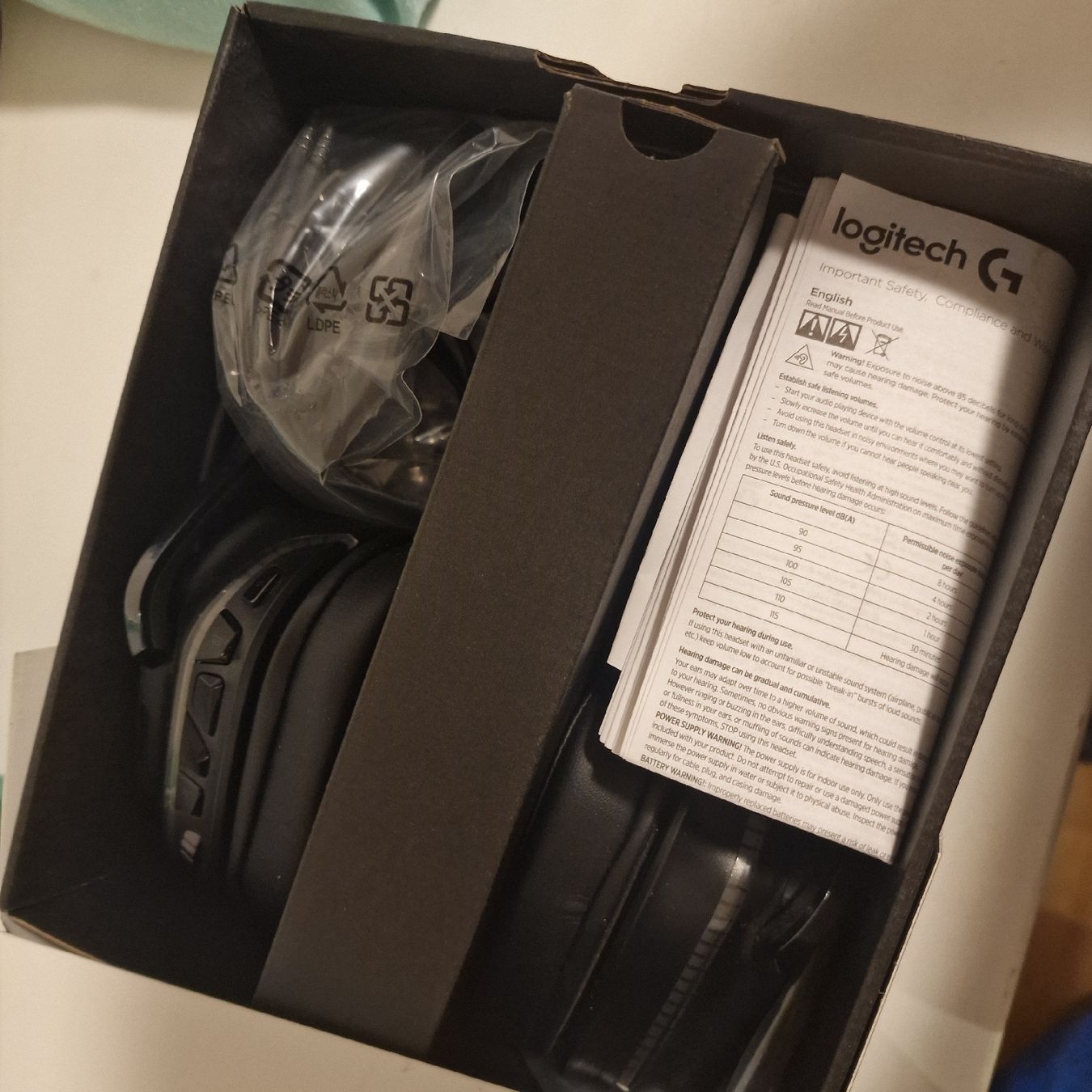 Logitech Kopfhörer: Logitech G935 Wireless 7.1 Gaming Headset New OVP – Neu und originalverpackt aus Muri AG von MrsRami 1