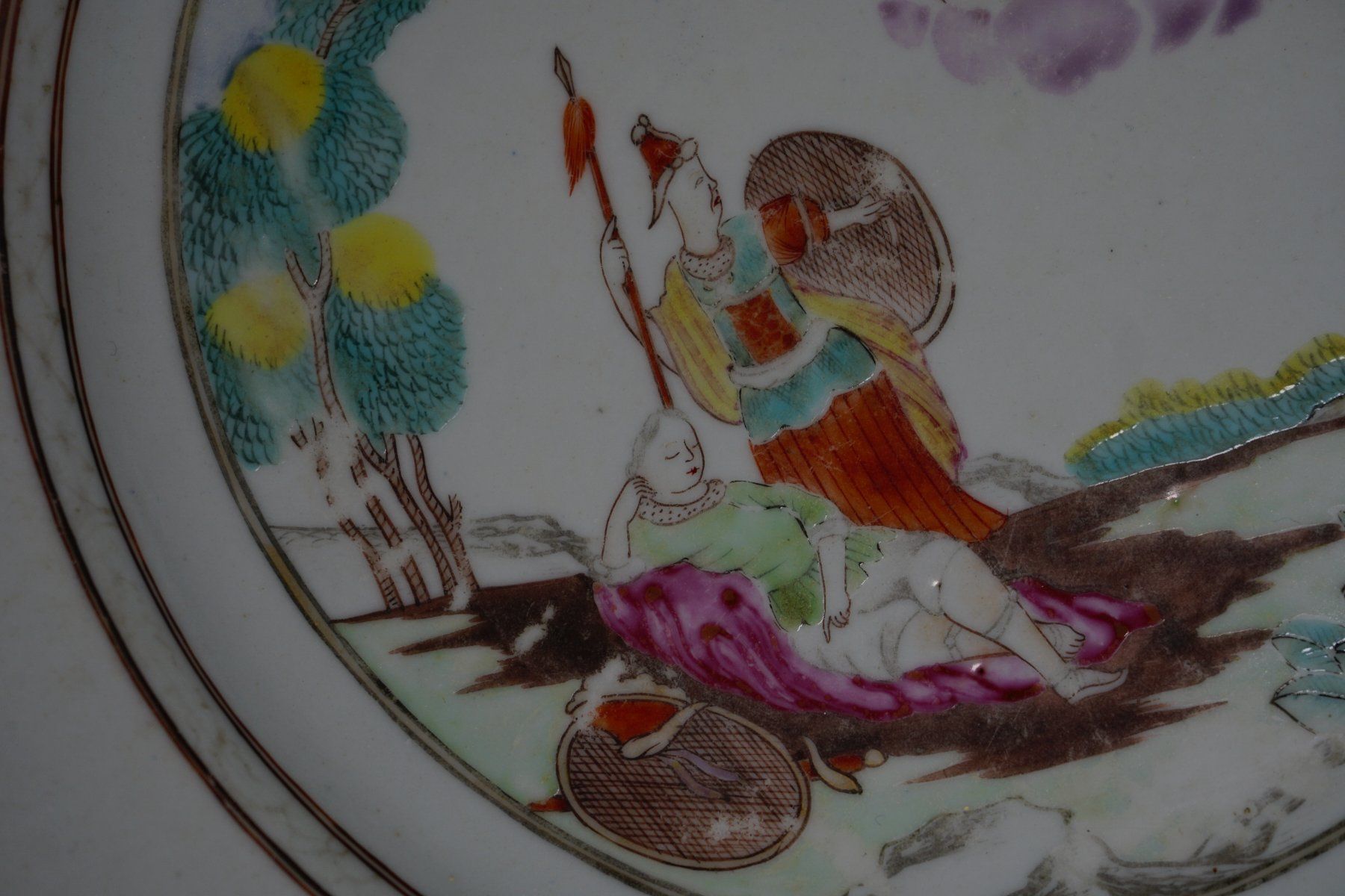 Piatti: A mythological Plate Qianlong – Usato da Liestal venduto da euro2006 6