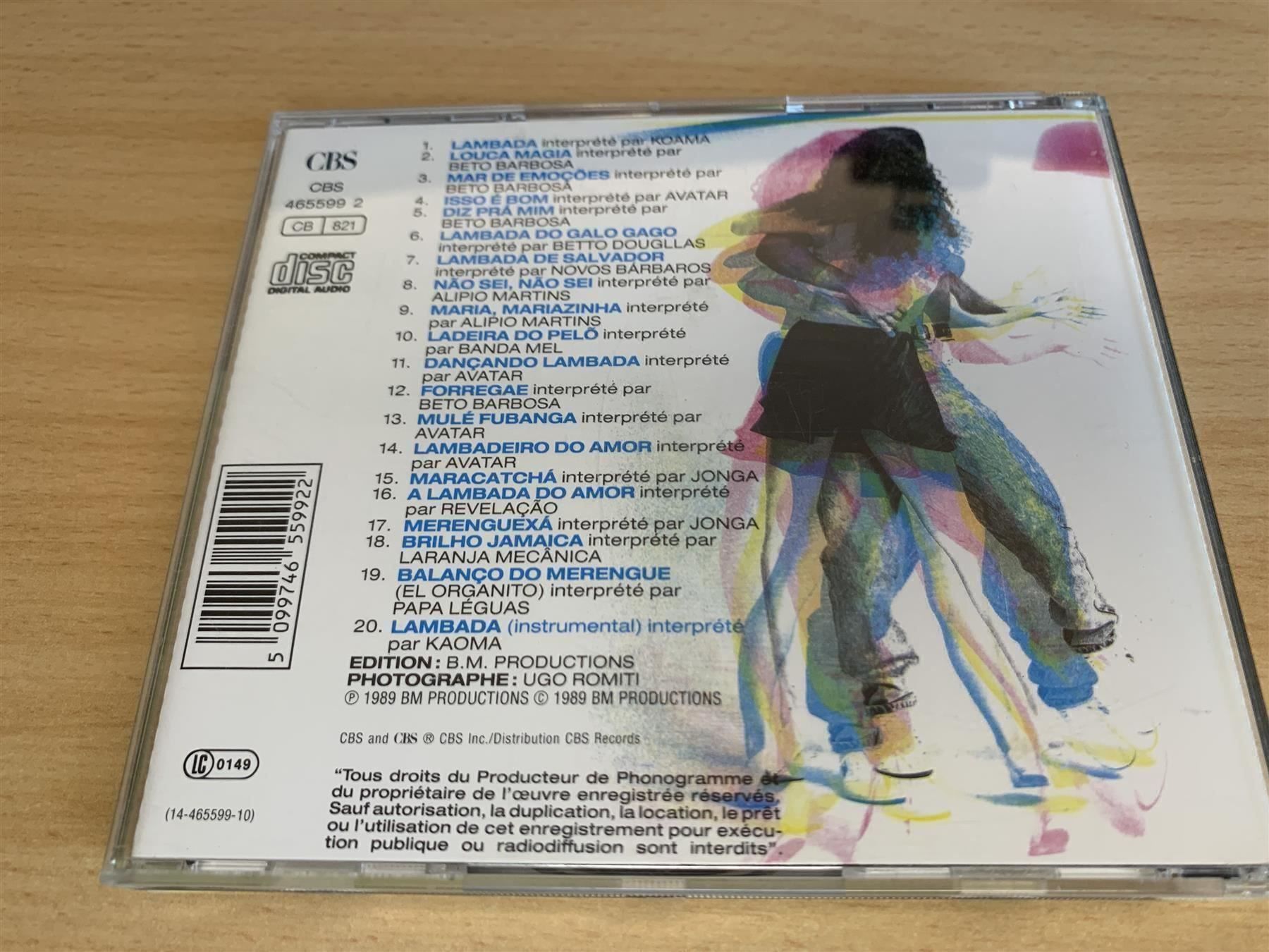 CD: Lambada – Usato da Rikon im Tösstal venduto da Alpenmutz 1