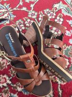 Timberland Earthkeepers Ledersandalen, braun, Gr. 39, Top!