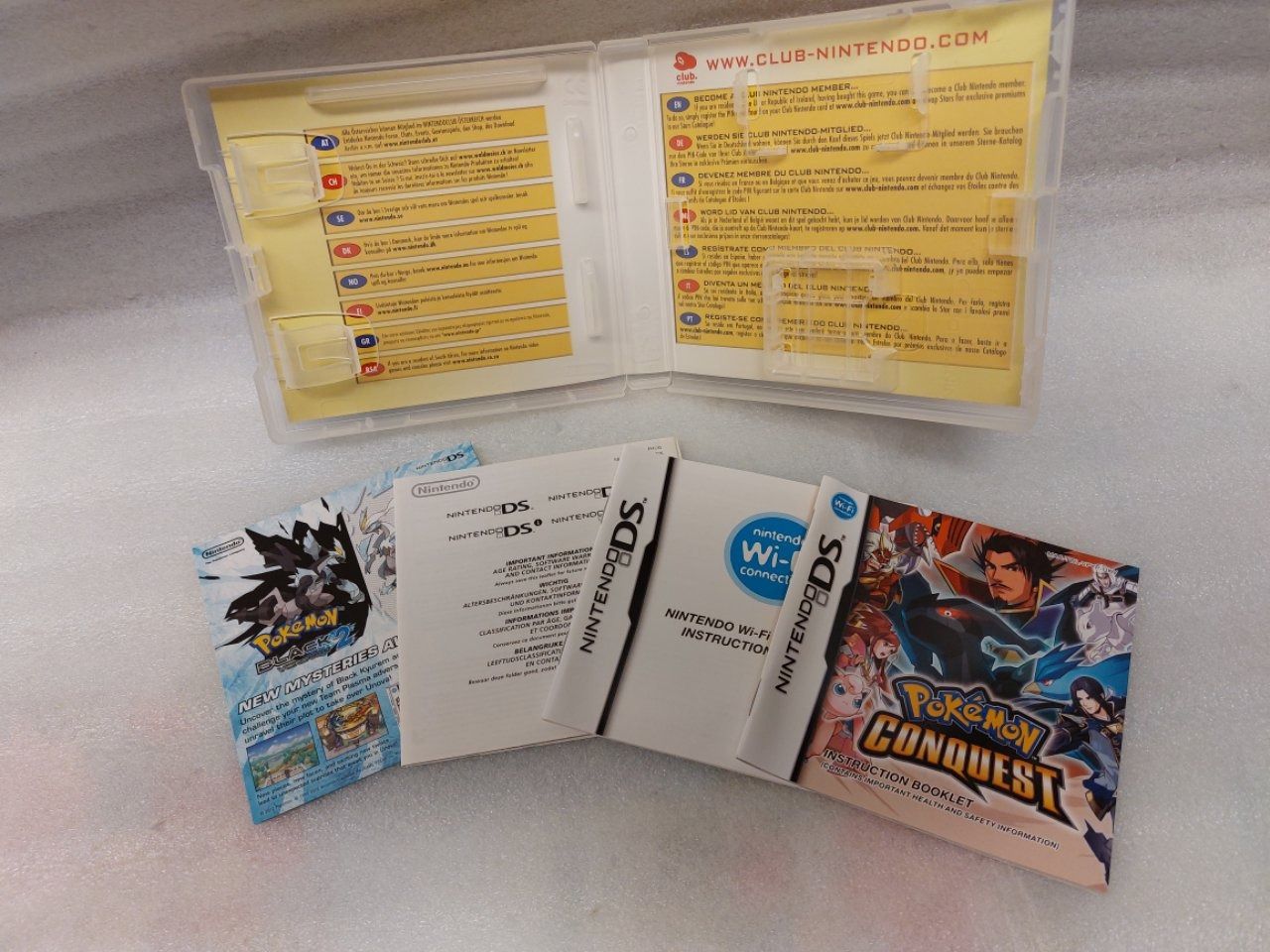 Nintendo Jeux: RARE Pokémon Conquest Packaging & Instructions (! NO GAME !) – D'occasion à Pambio Noranco par Pol69 1