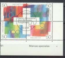 1991, Sonderpostmarken, Viererblöcke, ET
