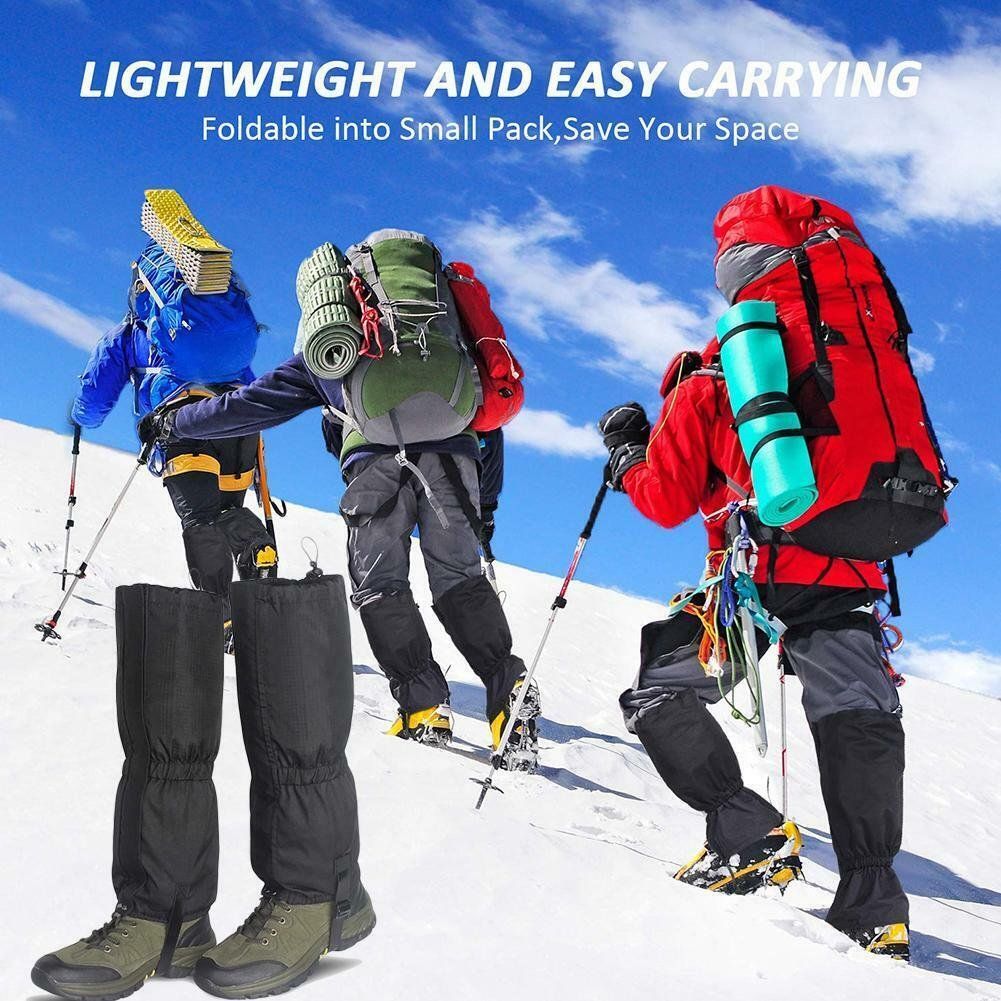 Stinchiere & Fasciature: Wasserdicht Outdoor Wanderschuhe Gamaschen Schnee Abdeckung – Nuovo (secondo la descrizione) da Kirchdorf AG venduto da Aarereussshop 6