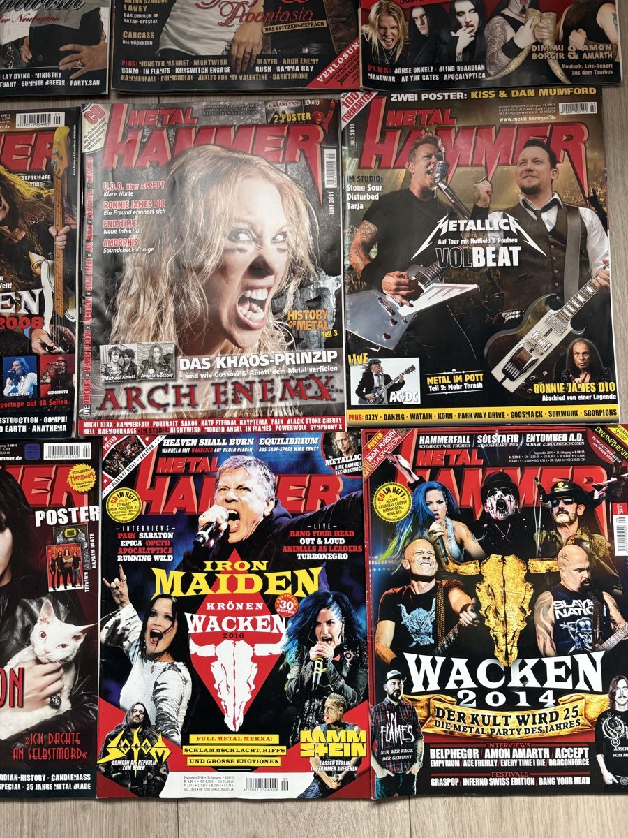 Zeitschriften & Magazine: METAL HAMMER sammlung – Gebraucht aus Herzogenbuchsee von warrior77 3