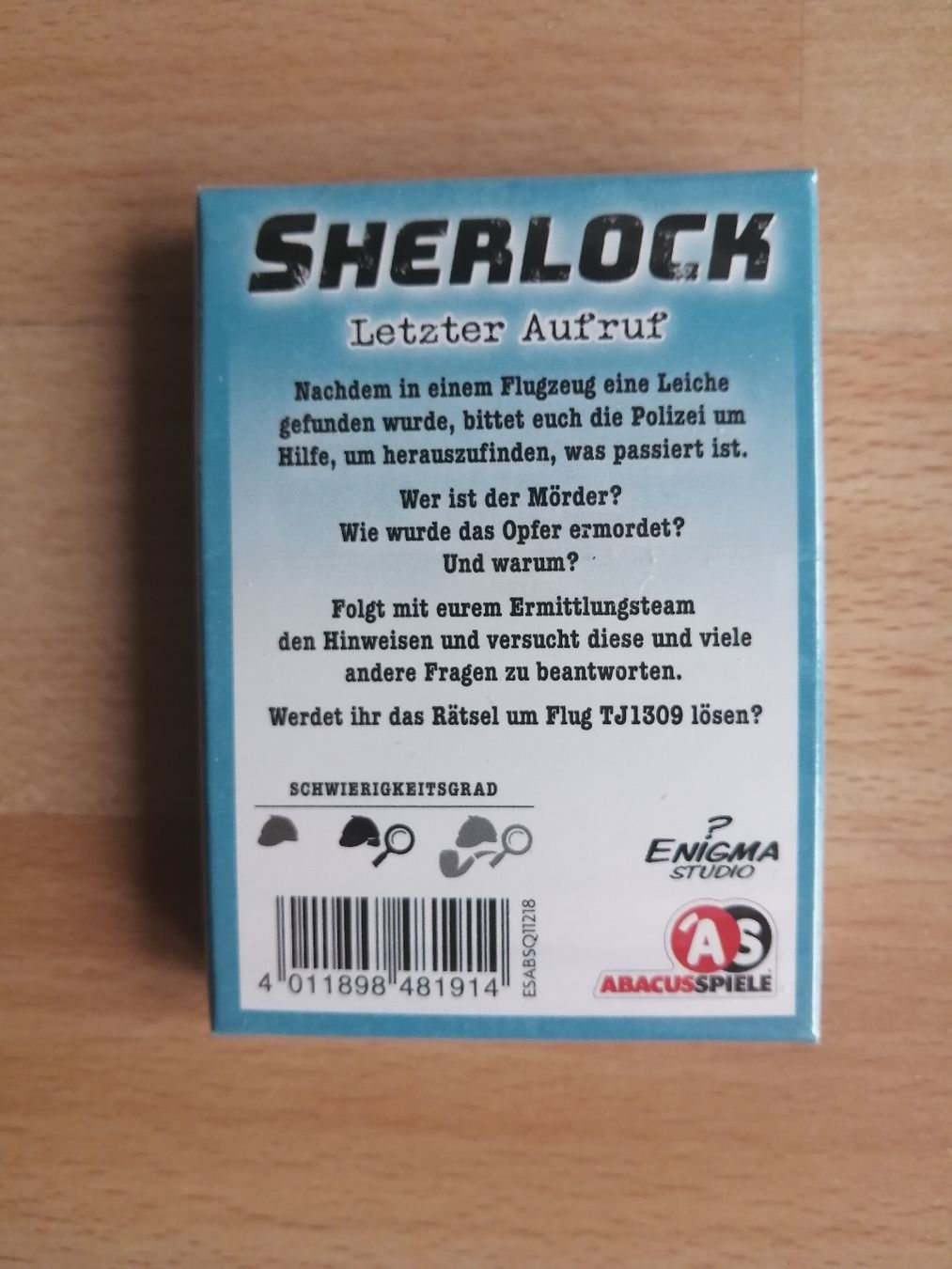 Giochi: Sherlock - Letzter Aufruf – Nuovo e nell'imballaggio originale da Hägendorf venduto da Fiooo 1