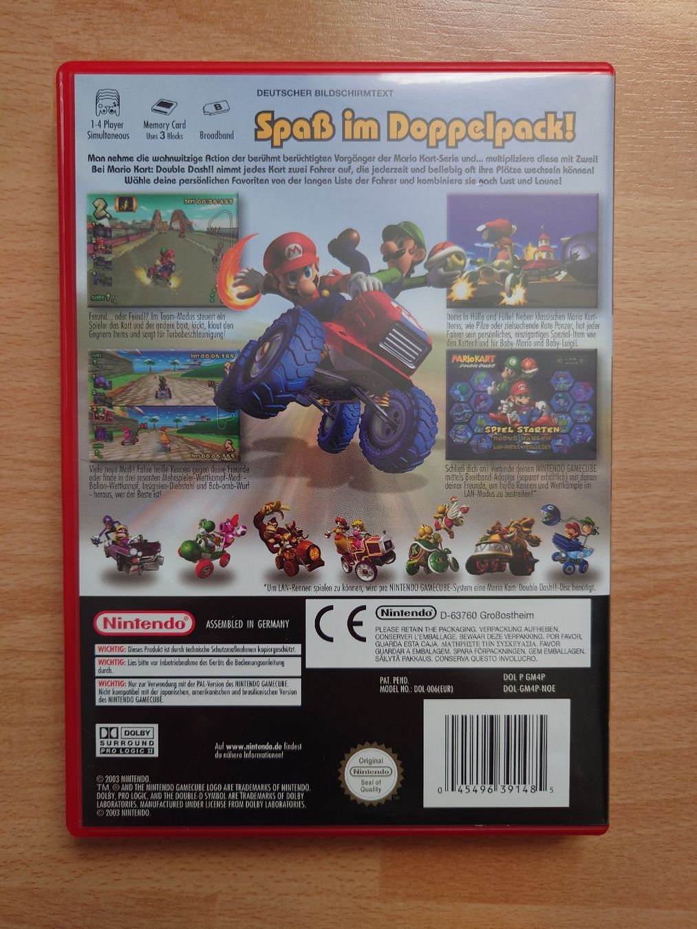 Nintendo Giochi: Gamecube Mariokart Double Dash – Usato da Leuzigen venduto da Darcry 1