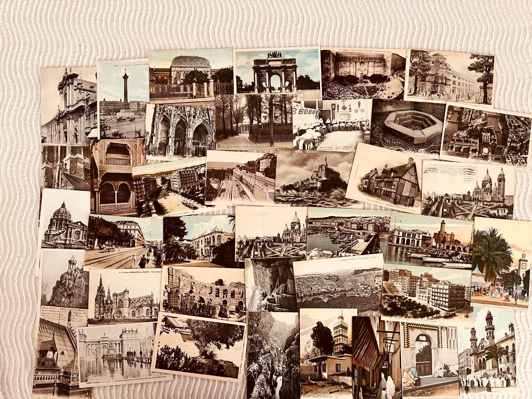 Cartes postales: ca 180 Ansichtskarten Frankreich und Algier – D'occasion à Hinwil par Sidi4 1
