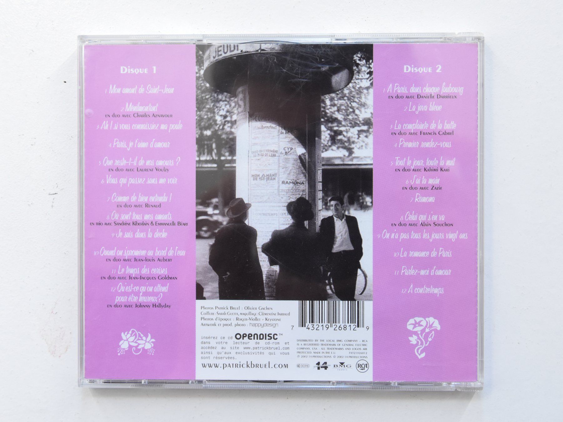 CDs: Patrick Bruel - Entre-Deux... – D'occasion à Belmont-sur-Yverdon par ag97 3