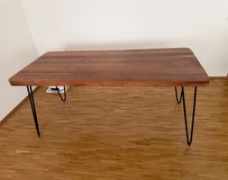 Esstisch Massivholz Nussbaum gebraucht