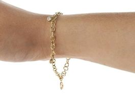 Armband aus gerolltes Gold ,77 Gramm Vergoldung