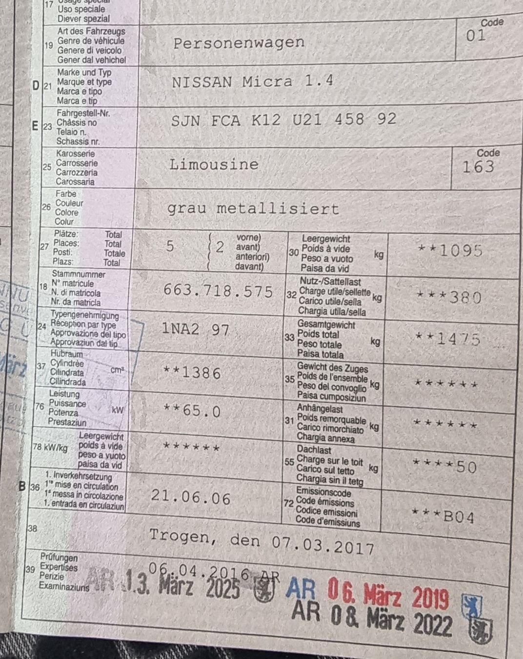 Nissan Autos: Nissan Micra 1.4 – Gebraucht aus St.Gallen von stefansmu 4