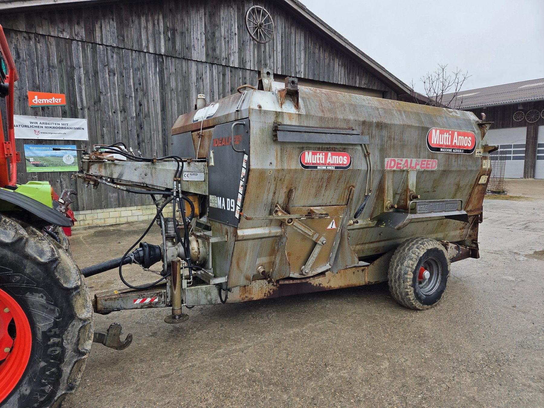 Toutes les machines: Futtermischwagen Mutti Amos 8 m3 – D'occasion à Beggingen par de_Meter 1