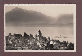OBERHOFEN - Schiff - Niesen - 1939 Kastenstempel Wichtrach