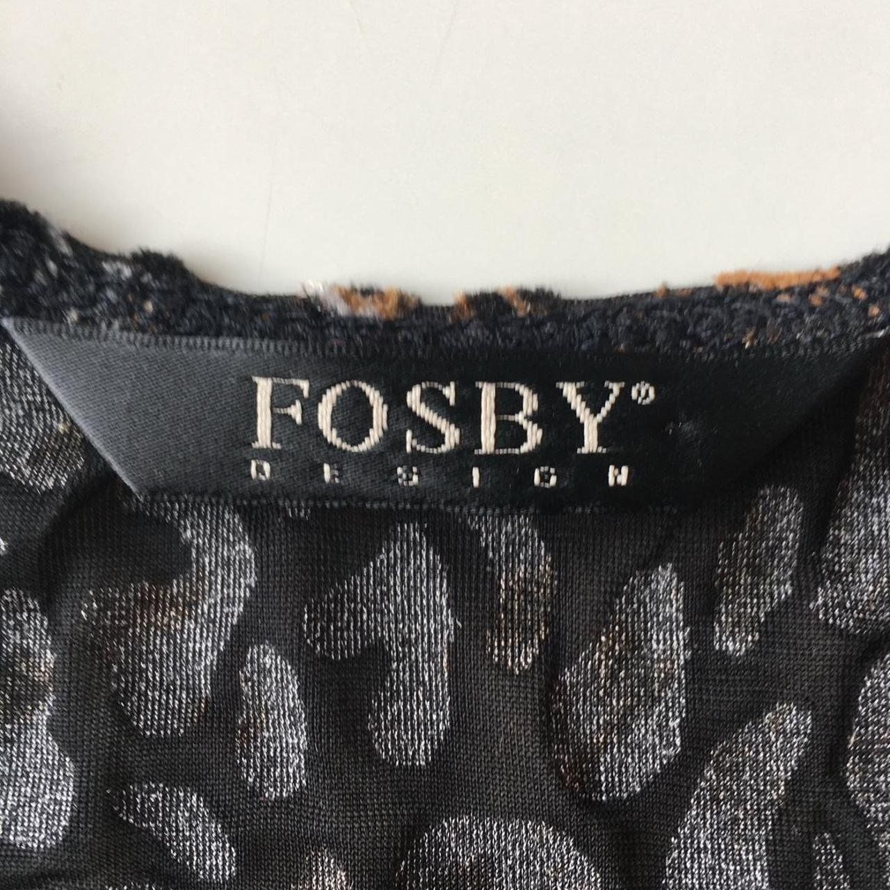 T-shirt: Débardeur FOSBY Design léopard texturé - taille 40 – Usato da Troinex venduto da Irisglo 2