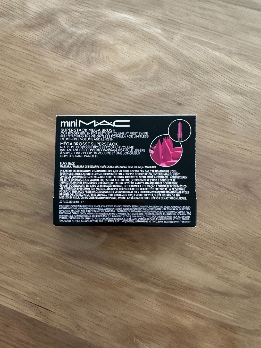 Mac Cosmetics Make-up: Mac mini mascara stack noir – Nuovo e nell'imballaggio originale da Courgevaux venduto da Qwertz111320 1
