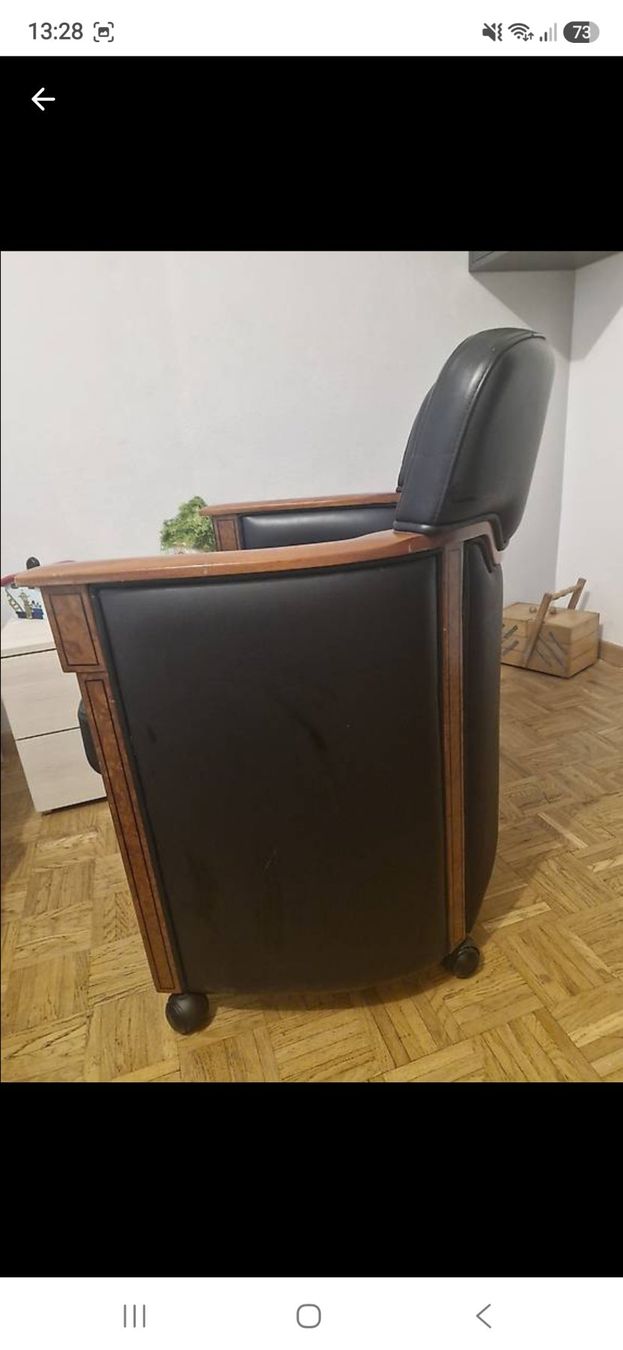 Poltrone: Poltrona d'ufficio in pelle – Usato da Curio venduto da ale_2wvp 3