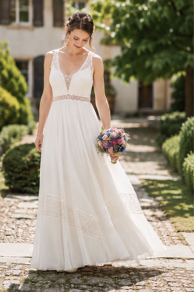 Vestiti: Hochzeitskleid Vintage Stil – Usato da Versegères venduto da Ebolia 1
