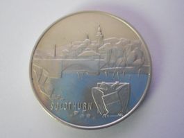 1969  Silbermedaille Solothurn silber 28 gr.