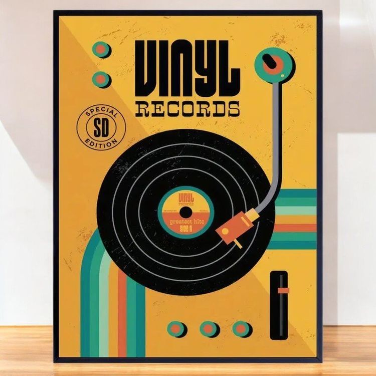 Lot De 3 Bannières Vinyle Rétro Années 70 – Décoration Anniversaire Musical, Fête Rock, DJ – Personnalisable - 11