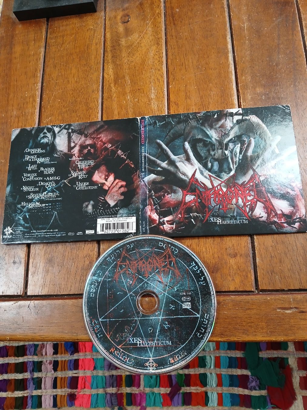 CD: enthroned- xes...(ltd digi) – Usato da St-Cergue venduto da VeganWarrior