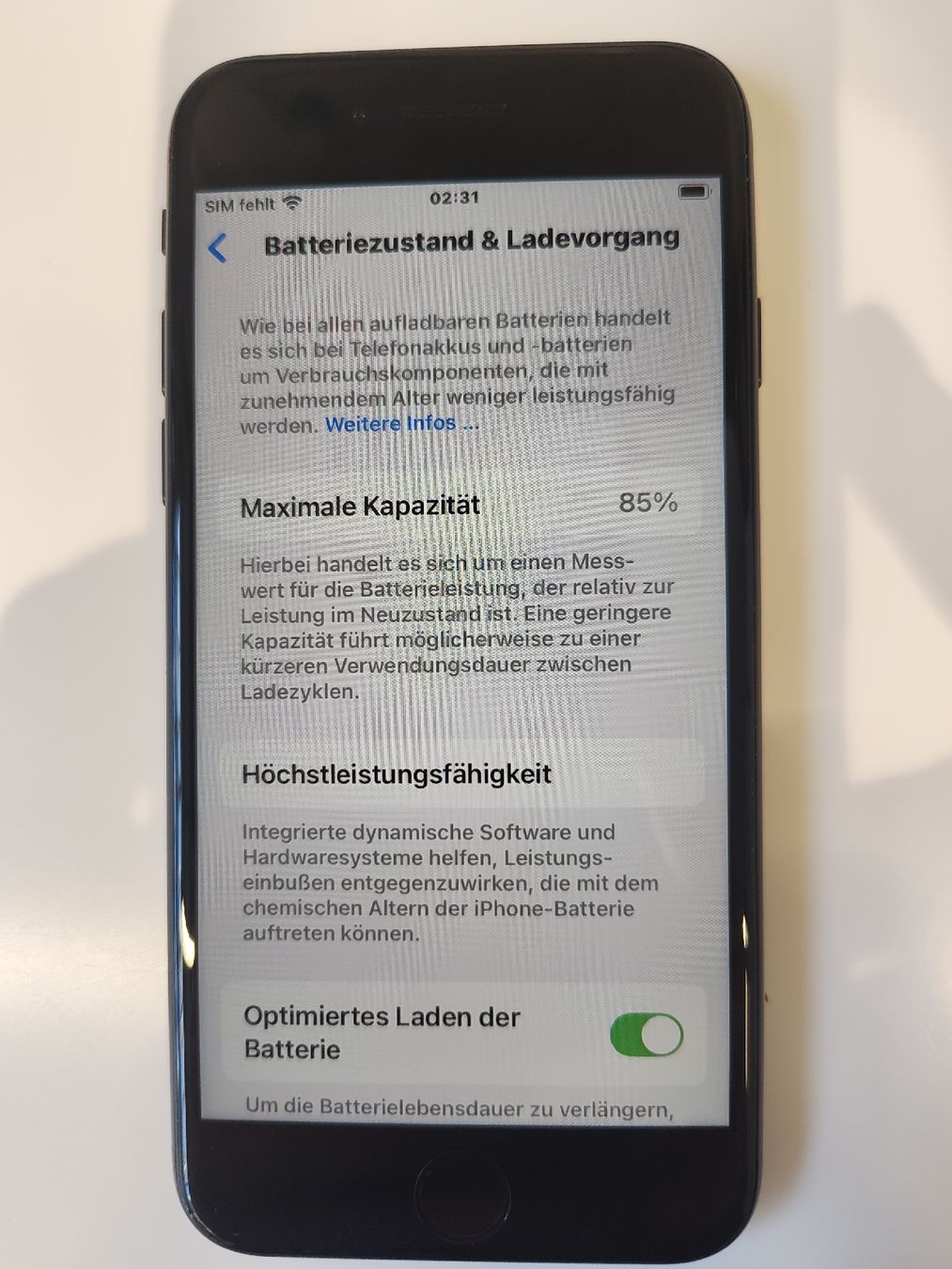 Apple Telefoni cellulari / Smartphones: iPhone SE Black 64GB Akku Zustand 85% – Usato da Therwil venduto da Cordachu_Trade 7