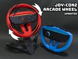 Nintendo Switch 2 Joy Con Steering Wheel