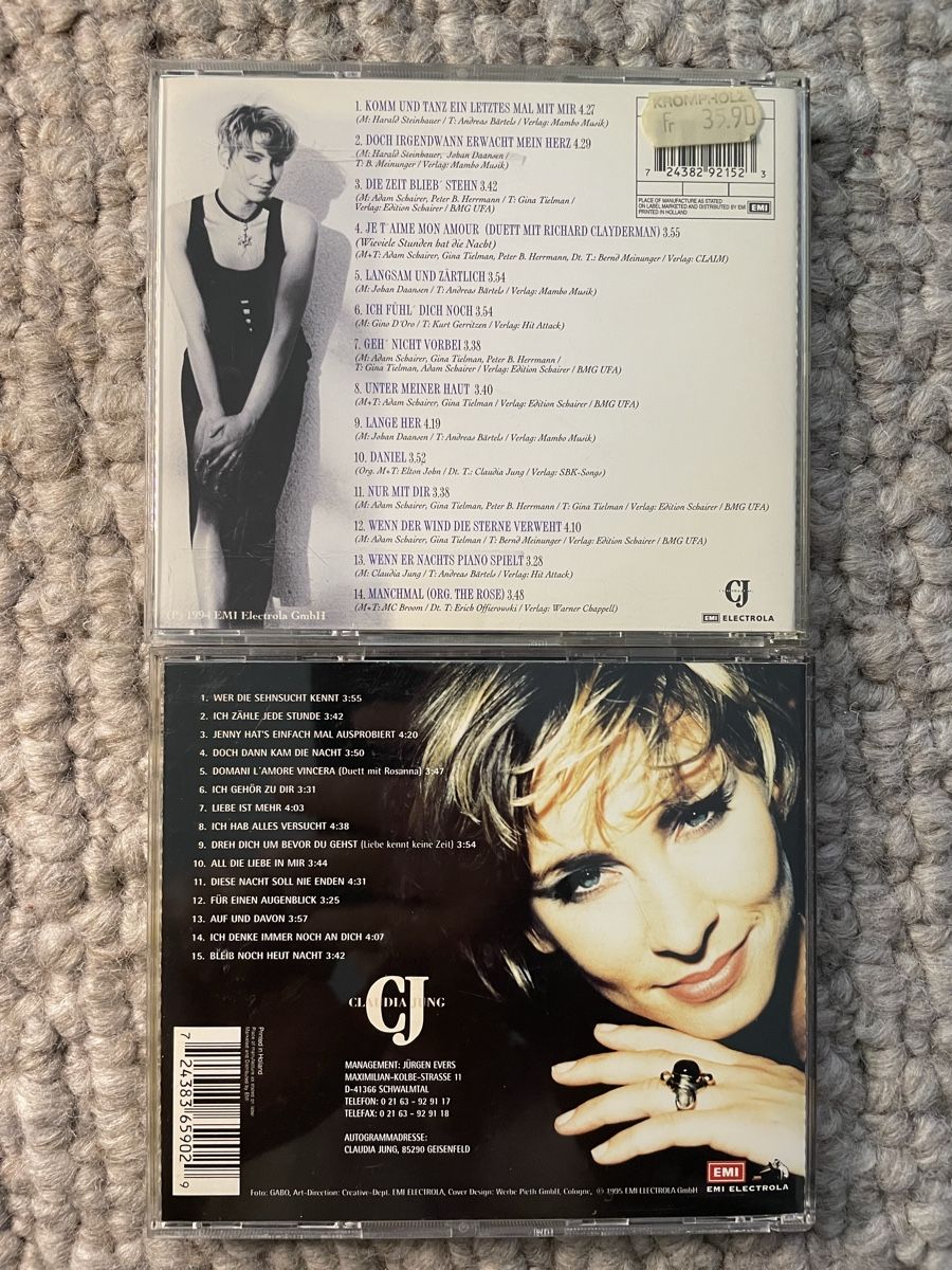 CD: 2x Claudia Jung – Nuovo (secondo la descrizione) da Reinach AG venduto da trigger7811 1