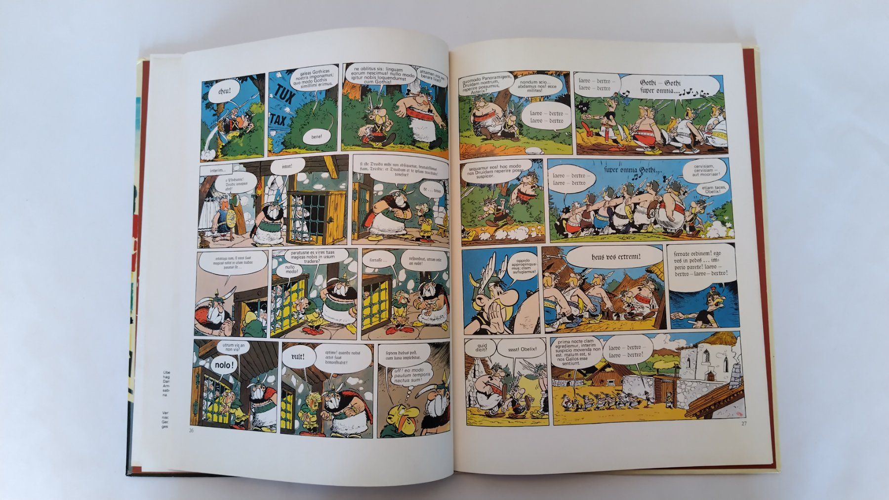 Comics: Asterix apud Gothos / Lateinisch / Hardcover ab Fr. 8.- – Gebraucht aus Bellach von JingleJerry 3