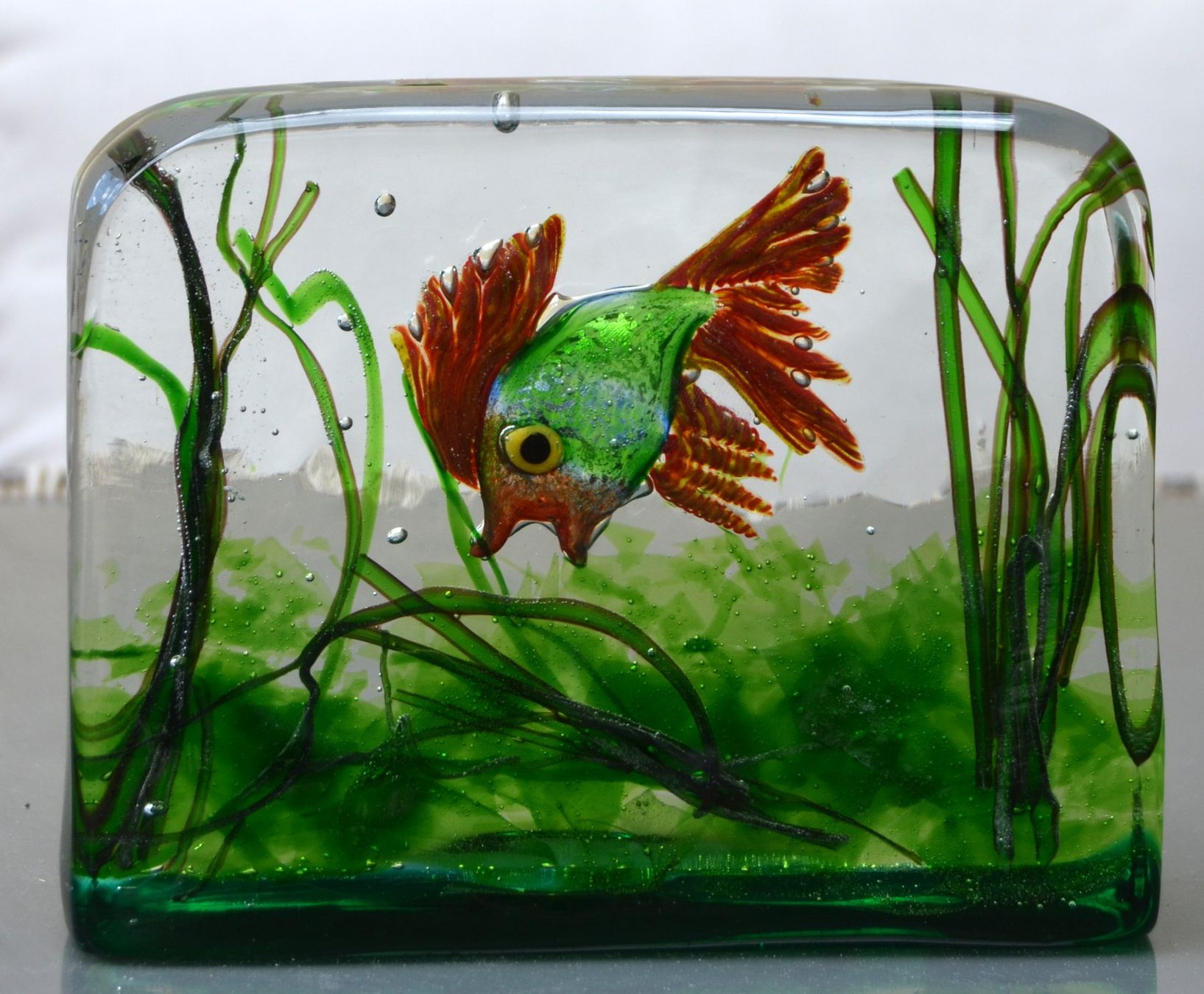 Murano Bicchieri: Murano Aquarium 50`s - 60`s – Usato da Collonges venduto da Auganien 1
