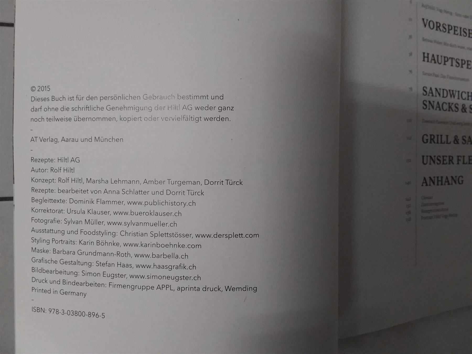 Libri: HILTL  MEAT THE GREEN  2015 – Nuovo (secondo la descrizione) da Wildensbuch venduto da Mangosteen7 4