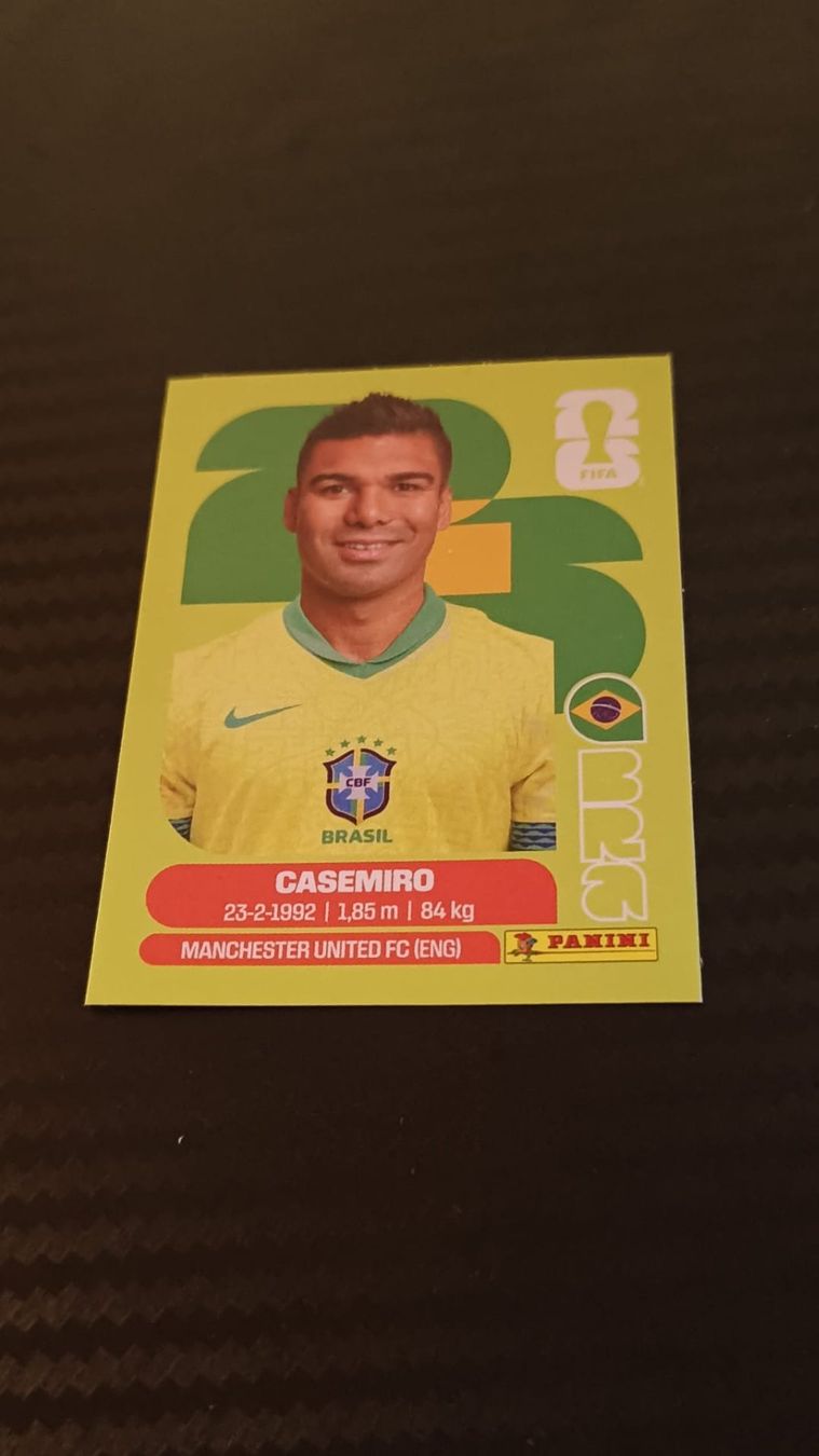 Panini Sammelbilder & Trading cards: Panini Casemiro ein Bild Brazil 2026 – Gebraucht aus Itingen von ema_cnr8