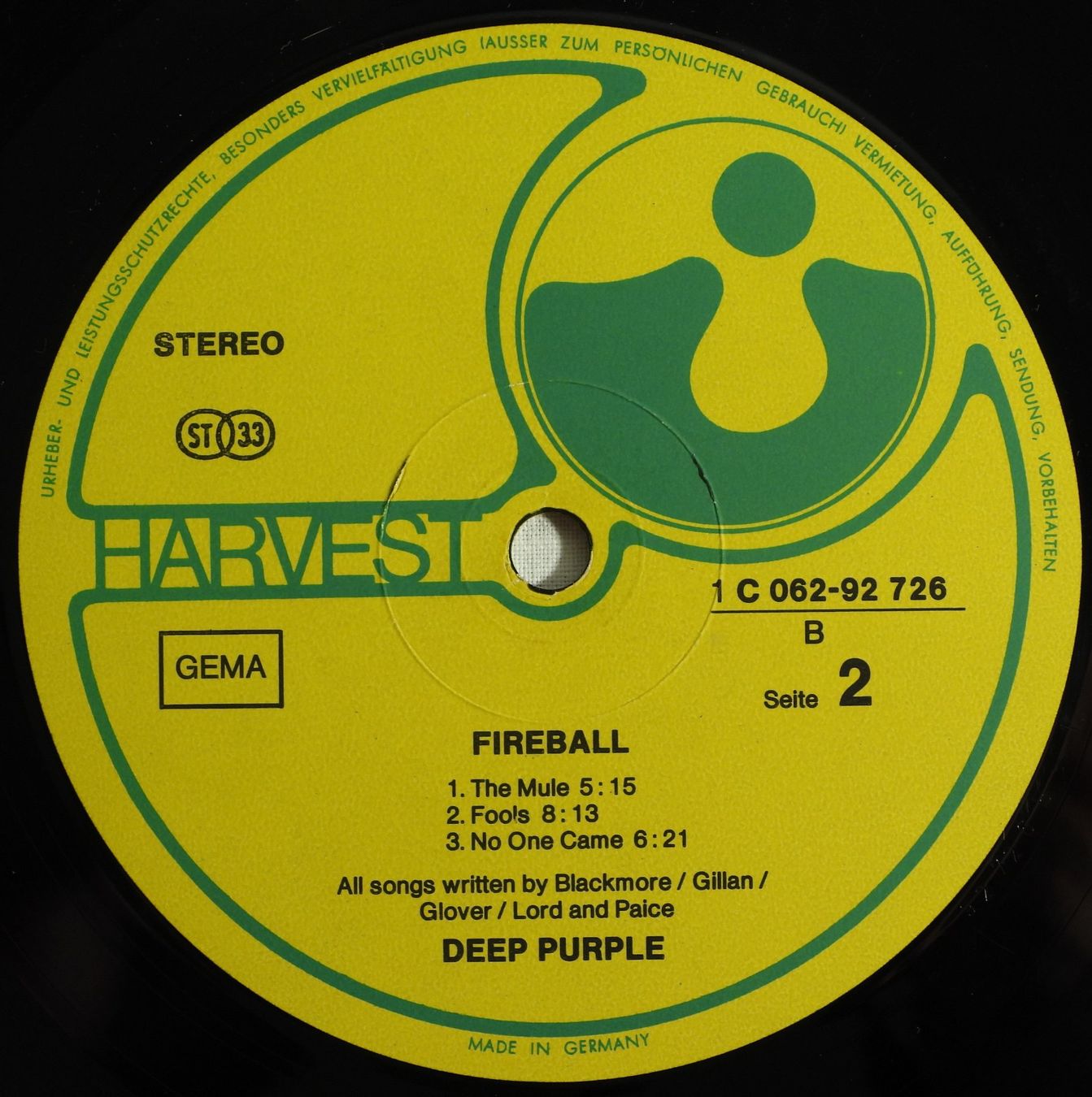 Schallplatten: Deep Purple - Fireball LP 1971 – Gebraucht aus Dübendorf von mar_85sd 9
