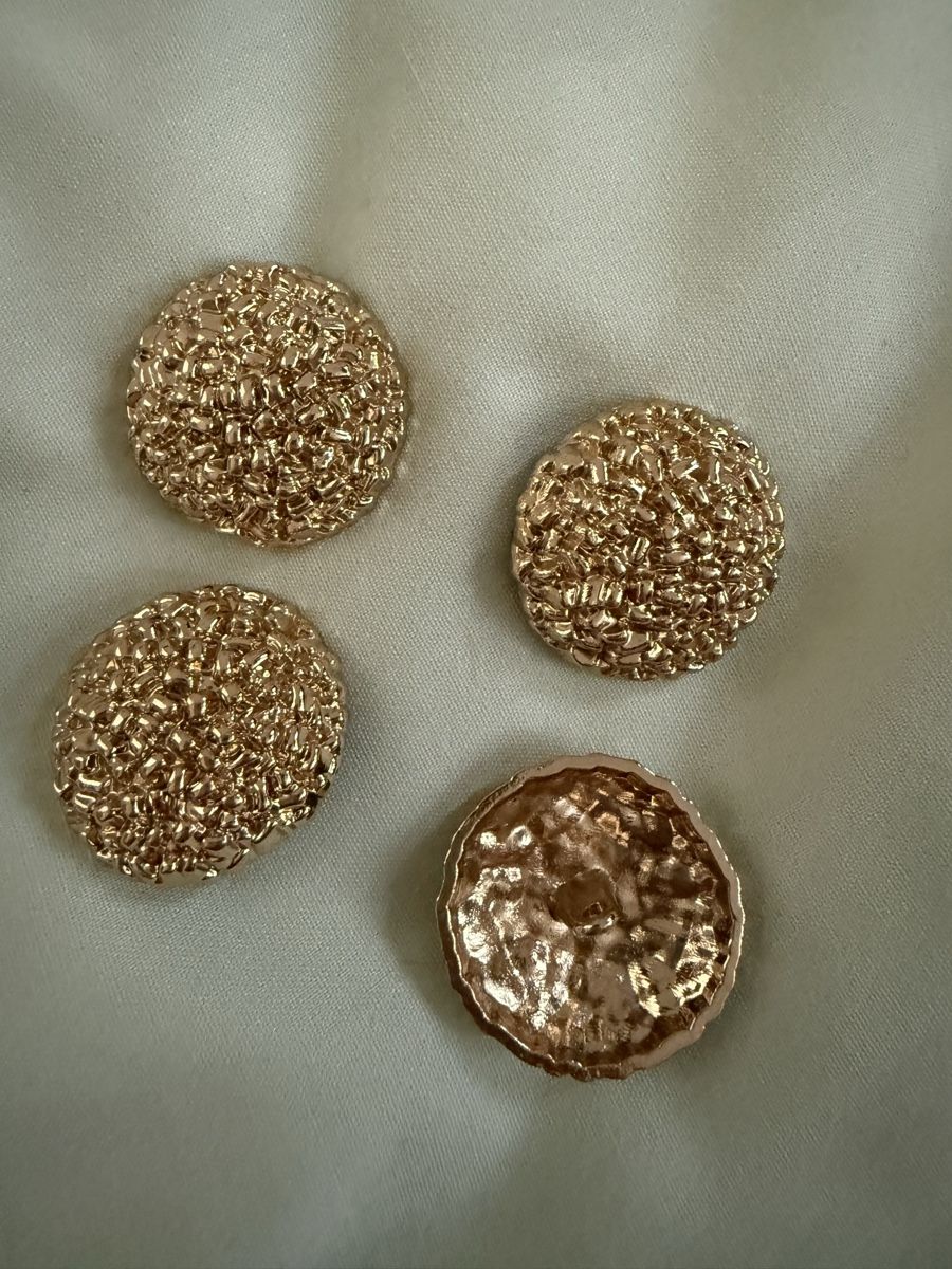 Tutte le decorazioni: 5!! Goldknöpfe gross – Nuovo (secondo la descrizione) da Baden venduto da agora_newgeneration