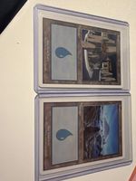 Magic The Gathering Karten Insel 2 Stück deutsch