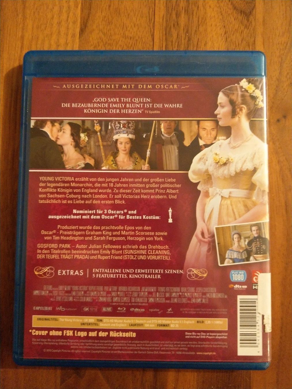 Tutti i DVDs: Blu Ray - Young Victoria mit Emily Blunt – Usato da Rheinfelden venduto da FilmAuktion 1