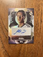 Topps Real Madrid Los Blancos Mesut Özil Autogrammkarte