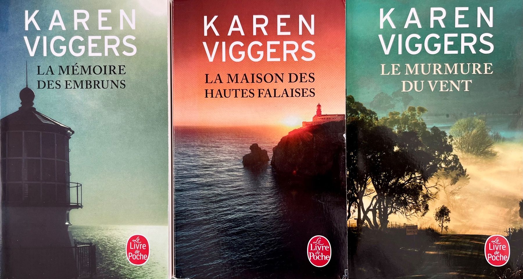 Libri: Lot de 3 romans de Karen Viggers – Usato da Le Crêt-p-Semsales venduto da staglione69