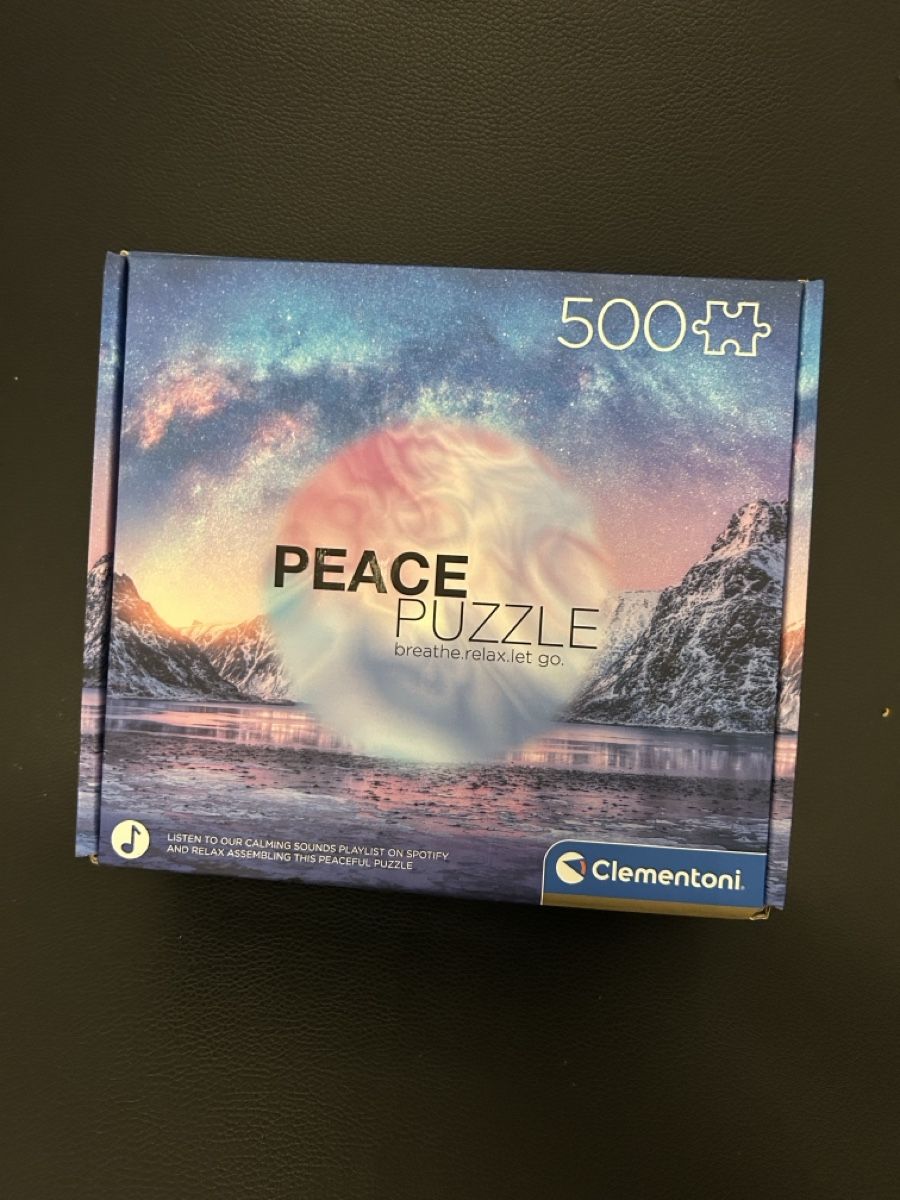 Clementoni Puzzle: Peace Puzzle 500 Stk. – Usato da Liebefeld venduto da Lev-Or