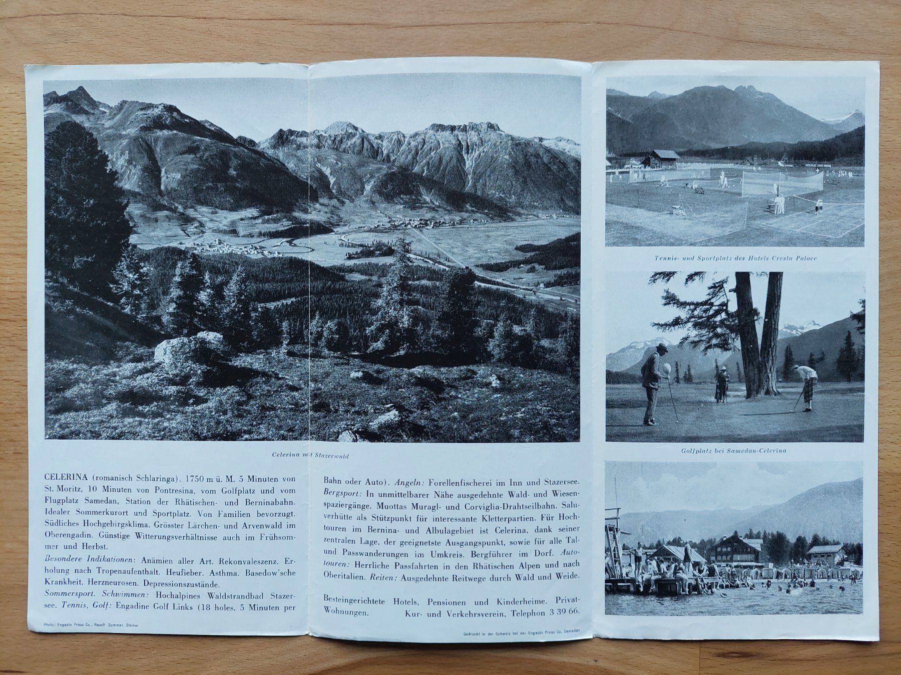 Documenti: Alter Prospekt Celerina Schlarigna bei St. Moritz (Engadin) – Usato da Obfelden venduto da Foto_Bild_Kunst_Buch 1