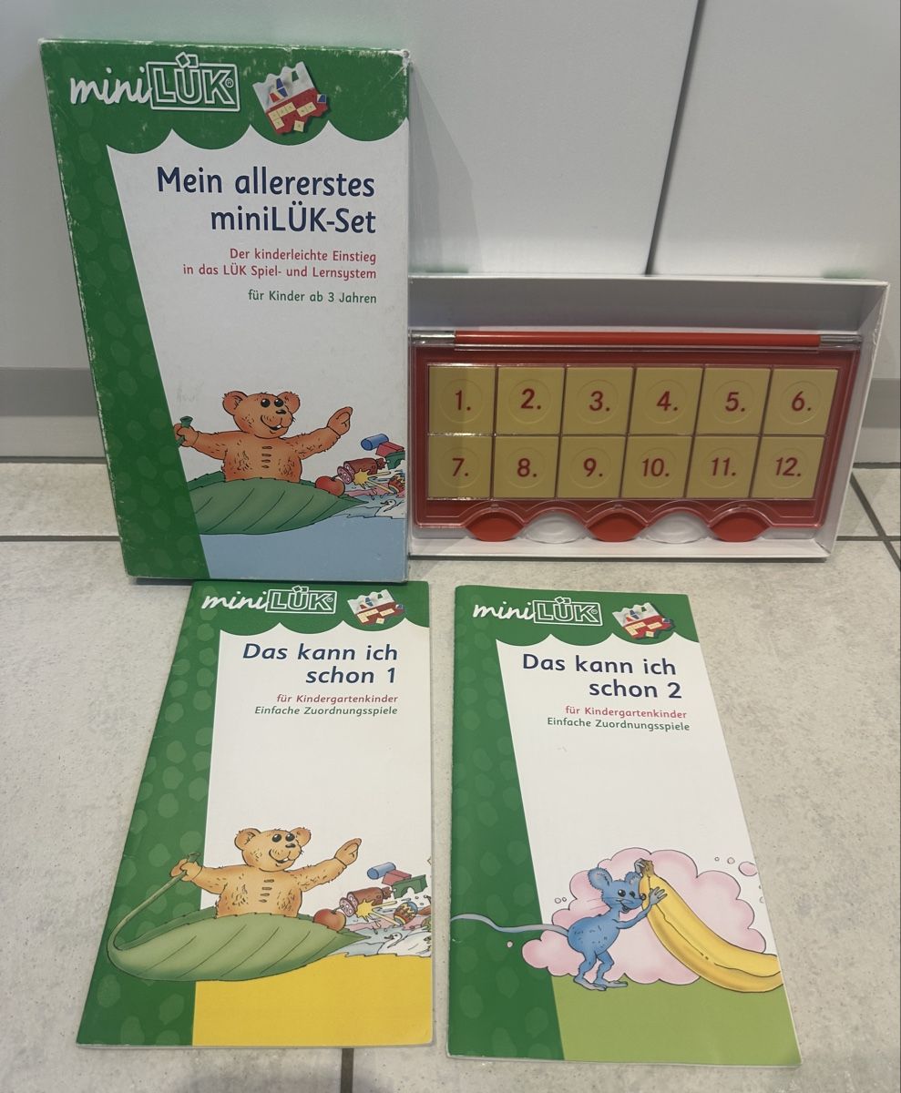 Giochi: MiniLÜK Set: Mein allererstes Set – Usato da Birmensdorf ZH venduto da Surfermoni