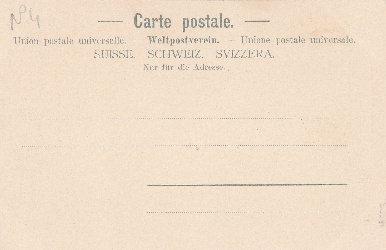 Cartoline postali: Blick auf Lungern - (um 1900) – Usato da Fällanden venduto da Blausegelfliege 1