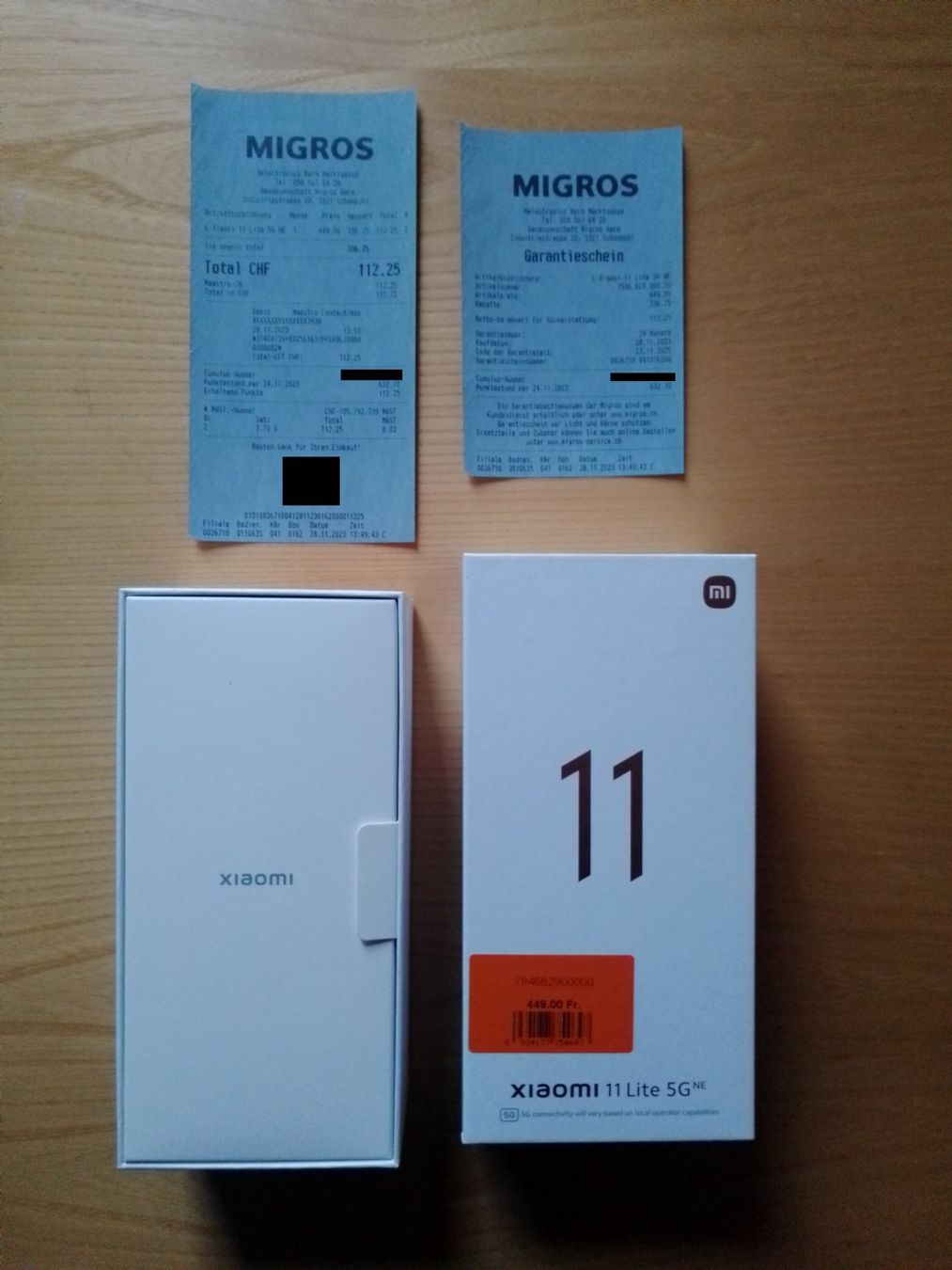 Xiaomi Telefoni cellulari / Smartphones: Xiaomi 11 Lite 5G NE new – Nuovo e nell'imballaggio originale da Echallens venduto da analog101 4