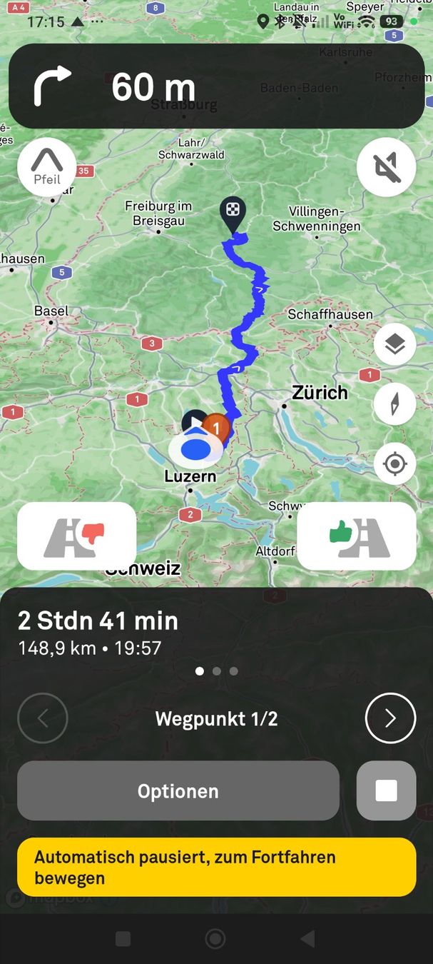 Beeline Navigatori: Beeline 2BBB, Motorradnavigation – Usato da Hochdorf venduto da Victorbw 5
