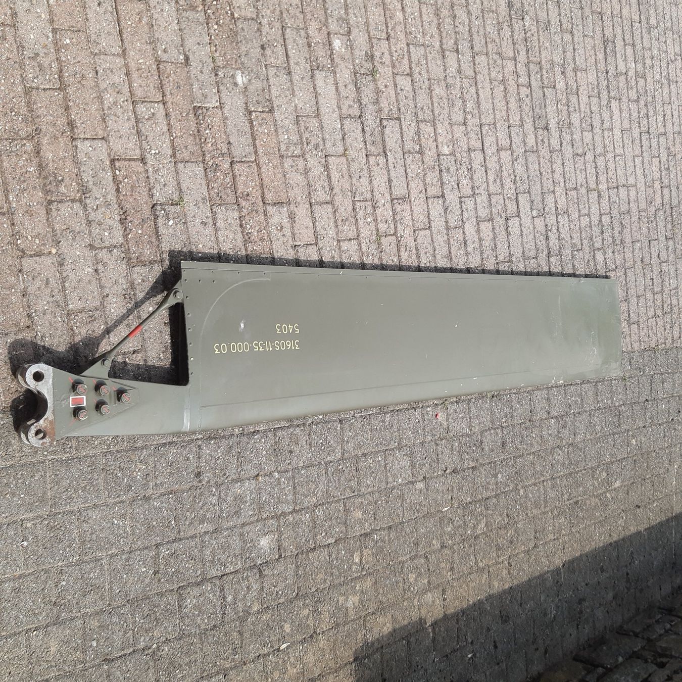 Cartoline postali: Alouette III Rotorblatt Schweizer Luftwaffe – Usato da Giffers venduto da attila07 1