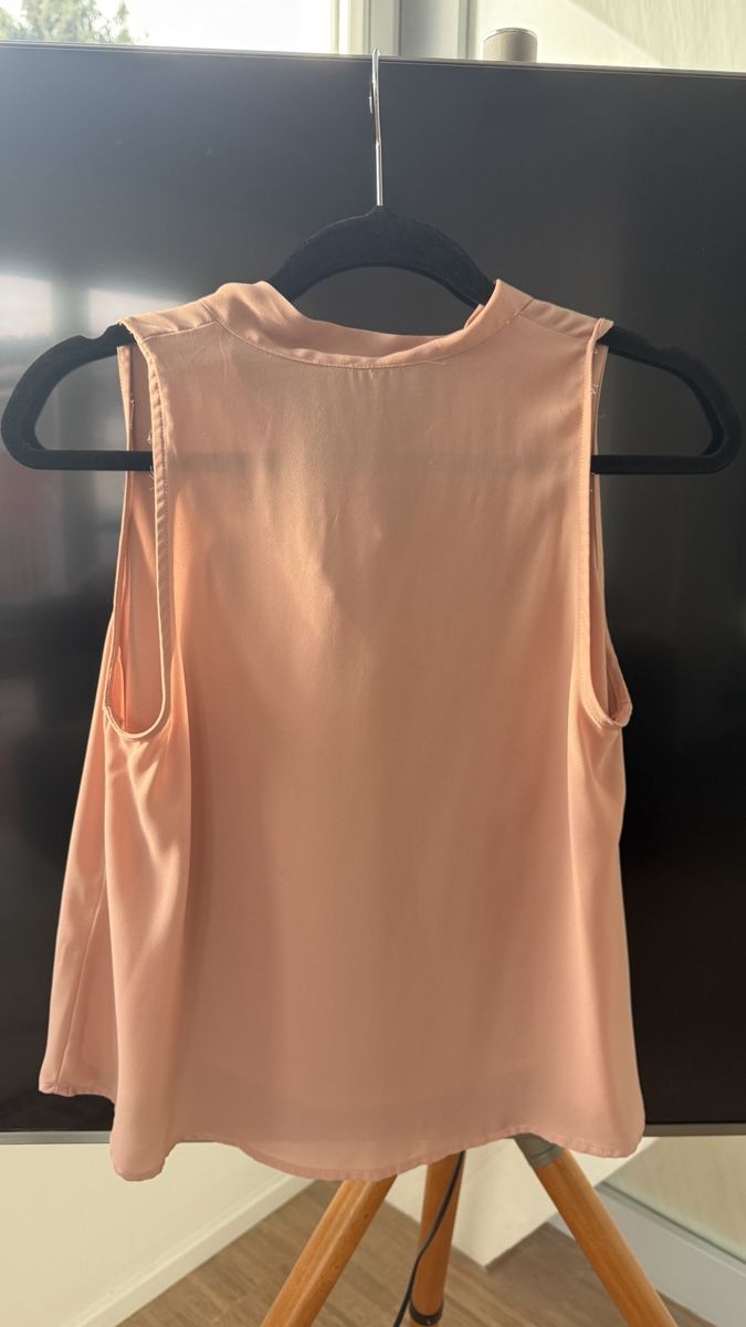 Camicette: Forever 21 Beige Blouse with Neck Tie – Usato da zug venduto da Inaar 3