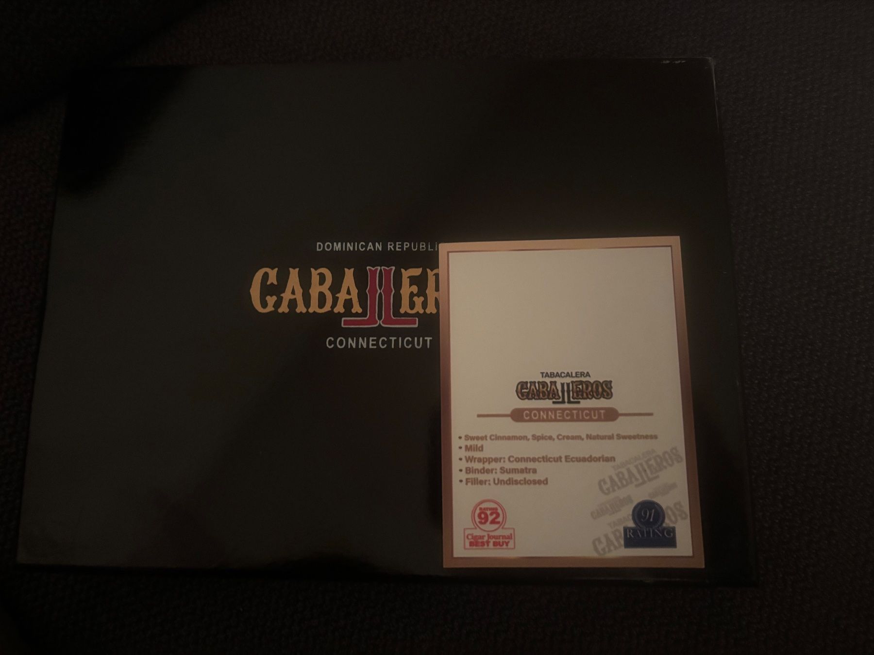 Zigarren: CABALLEROS CONECTICUT 10 TORO  ZIGARREN – Neu und originalverpackt aus basel von Lastcall 4