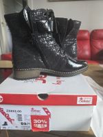 Neue schwarze Lackschuhe von Rieker, Größe 36