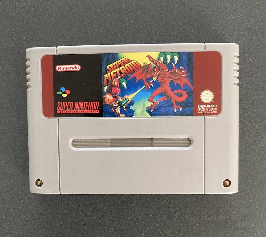 Nintendo Giochi: Super Metroid SNES Modul – Usato da Düdingen venduto da erw_6lgf