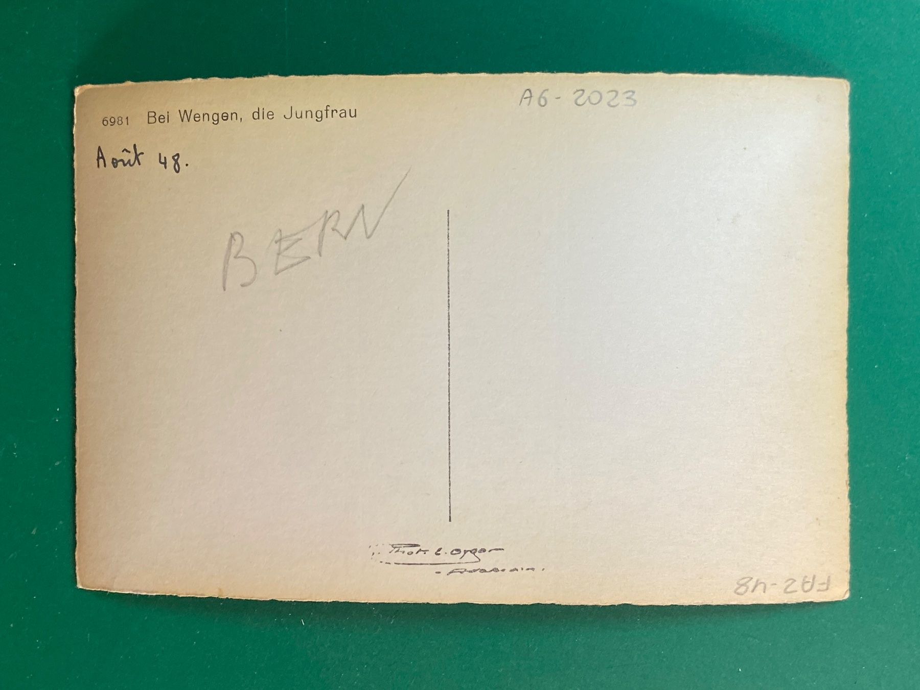 Cartoline postali: Bei Wengen - die Jungfrau – Usato da Steg VS venduto da _vinci_ 1