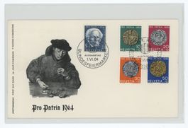 Privat illustriertes Pro Patria FDC 1964